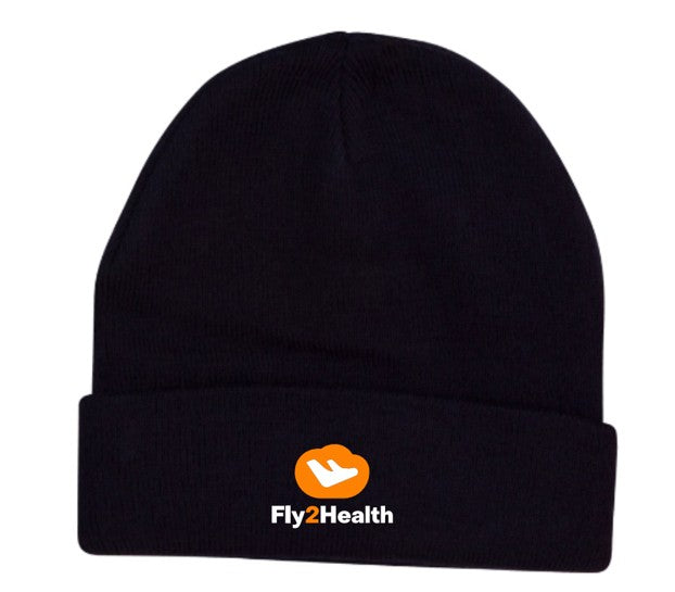 Fly2Health Roll Up Acrylic Beanie x12 Ch28